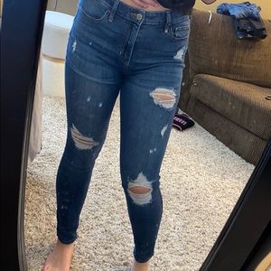 Ripped hollister jeans